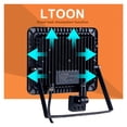 thumbnail image 6 of 30W 50W 100W Led Flood Light With Adjustable PIR Sensor SMD 2835 Floodlights Outdoor Lighting For Street Square ,Easy to Install, 6 of 6