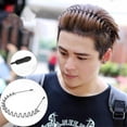 thumbnail image 6 of Hot Sale Unisex Fashion Alice Style Sports Metal Hairband Wavy Headband Black Head Hoop Casual Headwear 01, 6 of 8