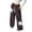 00-Grey1342, variant on Sonxahe Toddler Girl's Star Print Sweatpants Y2K Drawstring Wide Leg Streetwear Casual Bottoms,Beige