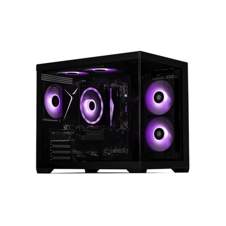 STORMCRAFT Gaming PC SIRIUS Intel Core i5-14400F Intel Arc B580 12GB OC ASROCK – AI Powered 16GB DDR5 RGB 6000MHz 1TB NVMe SSD 650W PSU Windows 11 Home - SI1440FBB-B58N1