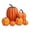 1#Orange, variant on Kiddiway Halloween Decorations Artificial Pumpkin Set - 7Pcs Large Realistic Assorted Orange Black Pumpkins for Holiday Home Decor, Fall Display, Party Accents, Autumn Harvest,Black