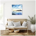 thumbnail image 2 of Amanti Art Lake at Dusk Framed Canvas Wall Art Print, 2 of 8