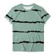 thumbnail image 4 of ICHUANYI Clearance Women's Fashion Comfortable Casual Round Neck Short Sleeve Print Top Blouse(Green, XXL) ICHUANYI WER2023081110976, 4 of 4