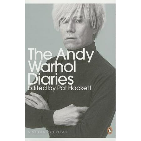 Penguin Book Cover Design - The Andy Warhol Diaries Edited by Pat Hackett (Penguin Modern Classics) (Paperback)