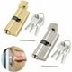 thumbnail image 1 of Cilindro Cilindro de cerradura de seguridad de 70 mm * 29 mm Perilla de cerradura de cilindro para el hogar Cilindro de cerradura de puerta de entrada de puerta exterior Cilindro de perfil de, 1 of 5