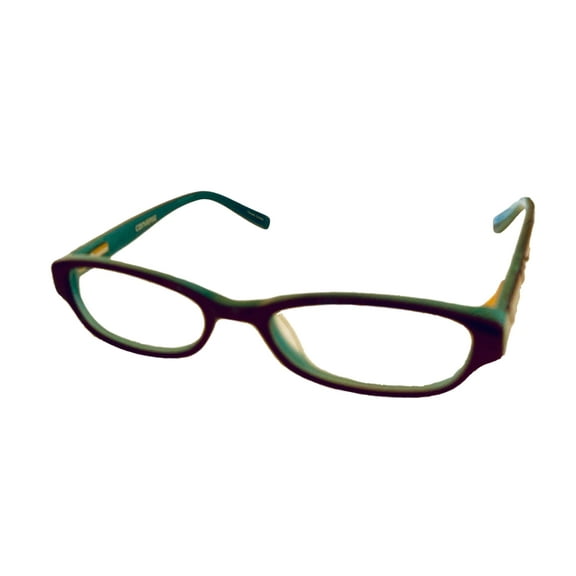 Converse Womens POP Ophthalmic Soft Rectangle Plastic Frame Purple 47mm