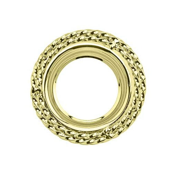 bike Lowrider Double Square Twisted Bottom Bracket Cup Gold.