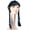 Black, variant on Morris Costumes LW262BK Women's Bargain Braided Wig