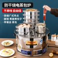 thumbnail image 2 of Nueva vaporera para bollos pequeños al vapor Vaporera eléctrica comercial Bollos pequeños al vapor Vaporera eléctrica mecánica Desayuno multifuncional, 2 of 5