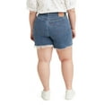 thumbnail image 2 of Levi's® Women's Plus Size 501® Original High-Rise Jean Shorts, 2 of 4