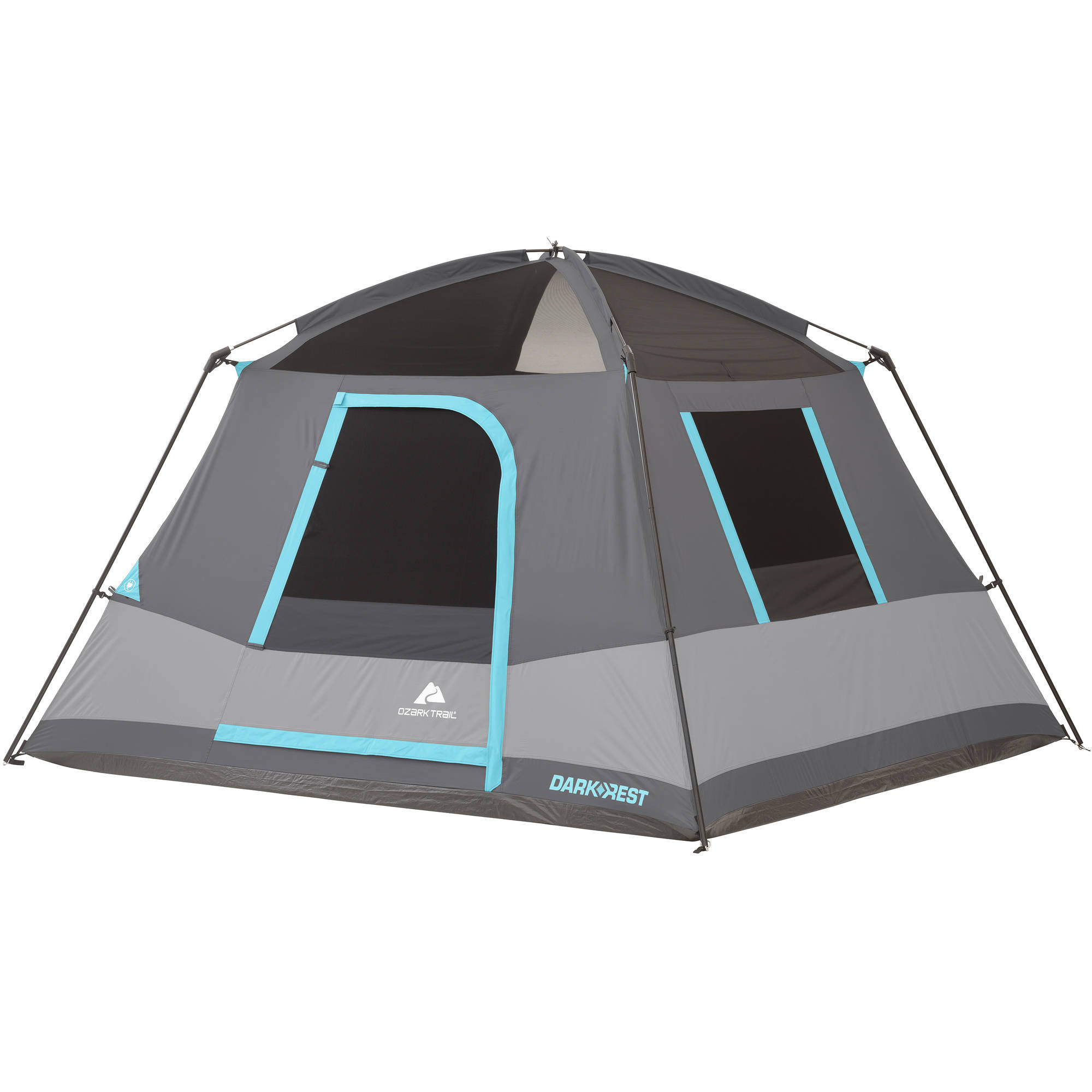 Ozark Trail 10' x 9' 6-Person Dark Rest Cabin Tent w/Skylight Ceiling Panels, 15.4 lbs - image 6 of 7
