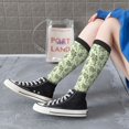 thumbnail image 5 of Naloa Green Snake Thigh High Socks Extra Long Stretchy Sock Women Over Knee High Opaque Stocking Daily Wear, 5 of 6