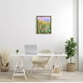 thumbnail image 2 of Stupell Industries Abstract Cactus Plants Desert Dunes Painting Metallic Gold Floating Framed Canvas Print Wall Art, Design by Laura Marr, 2 of 6
