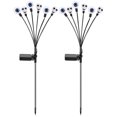 thumbnail image 1 of Luces solares oscilantes para jardín con oculares 55487726579 (6LED-2PCS) Verde, 1 of 9