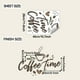 thumbnail image 3 of Pegatinas de Pared con Tazas de Café y Eslóganes Navideños para Restaurantes y Cafeterías | Tamaño: 29 X 40 Cm | Fácil Aplicación | Material Duradero | Ideal para Decoración Navideña, 3 of 7