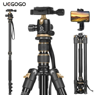 UEGOGO Camera Tripod C11 Camera stand 82 inch/200 cm Multi-functional mobile phone live stand Outdoor portable professional C11 set (with mobile phone clip quick mount)