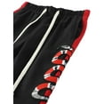 thumbnail image 3 of Ma Croix Mens Premium Hip Hop Skinny Taped Stripe Track Pants with Snake Embroidery, 3 of 6
