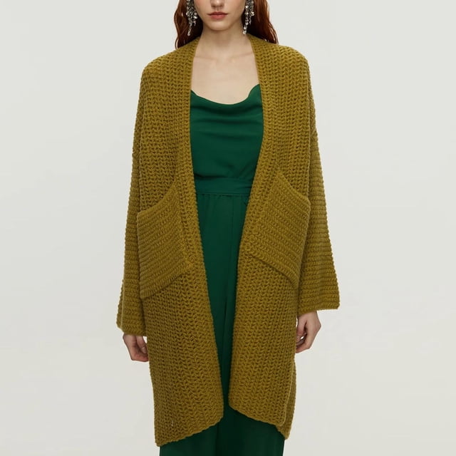 Suéter de mujer, informal, holgado, de gran tamaño, de color liso, de manga larga, blusa