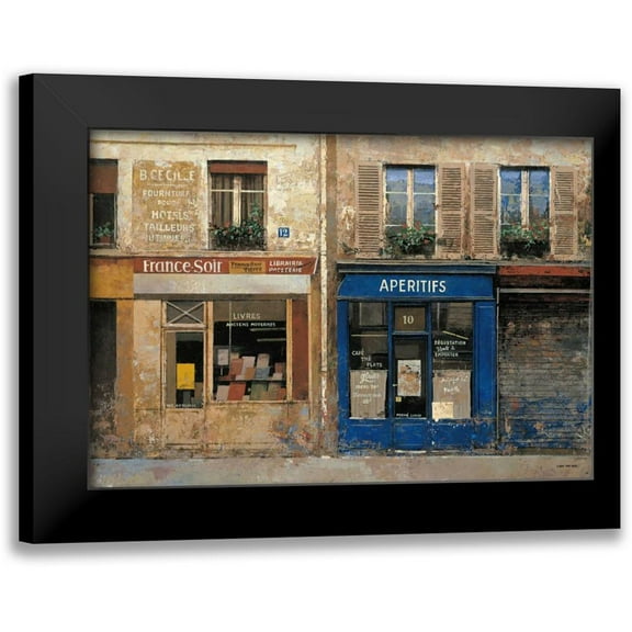 Hak, Chiu Tak 14x11 Black Modern Framed Museum Art Print Titled - Aperitifs