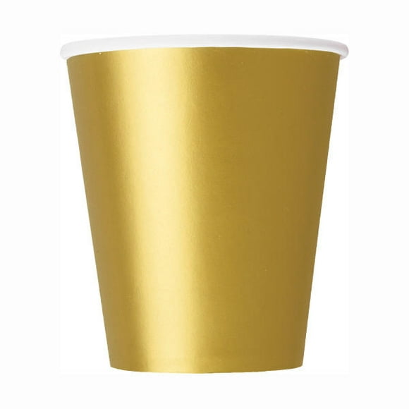 Party Paper Cup Solid Color 9oz 8Pcs