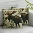 thumbnail image 3 of nygtbtfer Animals Throw Pillow Covers Set of 2 Decorative Pillows Case Polyester Linen Outdoor Cushion Covers for Couch Sofa Bed Home Decor White, 3 of 7