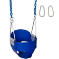 thumbnail image 3 of Swing Set Stuff Inc. Highback Full Bucket with 5.5 Ft. Coated Chains (Pink), 3 of 6