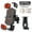 C-Orange, variant on ROCKBROS Bike Phone Holder,Bicycle Phone Mount,360°Rotation adjustable 4.5"-7.2" cellphone adjustable holder,Handlebar/Rearview Mirror Phone Holder