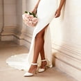 thumbnail image 4 of Zapatos DREAM PAIRS Tacones Bajos de 6.5 cm Blancos Talla 11, 4 of 7