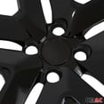 thumbnail image 4 of OMAC 16" Wheel Rim Cover Guard Tire Hub Caps Durable Snap On ABS Accessories Black 4x, 4 of 10