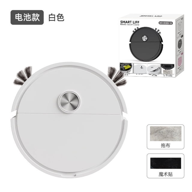 Smart Robot Vacuum Cleaner,3 In 1 Floor Cleaning Machine,Automatic Sweep Mop Tool,Powerful Dust Pet Hair Remove Toy,Multi Mode Intelligent Clean Toy,Auto Recharge Navigation Toy