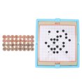 thumbnail image 3 of Gobang Board Game, 2 In 1 Educational Beech Chinese Chess Safe  For Family Party, 3 of 8