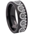 thumbnail image 6 of Fancy Tungsten Carbide Ring, 6 of 9