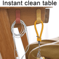 thumbnail image 3 of Wall Adhesive Hooks Heavy Duty, Waterproof Self Adhesive Hooks Reusable Ceiling Adhesive Hooks, 3 of 6