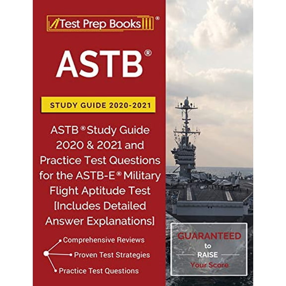 Pre-Owned ASTB Study Guide 2020-2021: ASTB Study Guide 2020 & 2021 and Practice Test Questions for the ASTB-E Military Flight Apti, (Paperback)