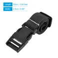 thumbnail image 2 of Unique Bargains Suitcase Belts with Quick Release Buckle Luggage Straps, Black, 2 of 5