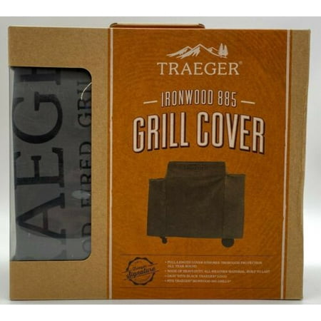 Traeger BAC513 Gray Grill Cover For Ironwood 885