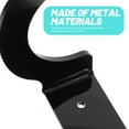 thumbnail image 3 of LABELEPH 1 Set Black Acrylic and Metal Bat Mount for Wall-mounted Baseball Bat Display 8.2x6.2cm, 3 of 7