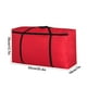 thumbnail image 2 of Bolsa de lona grande para mudanzas, con tela gruesa, organizador de gran capacidad para ropa, ropa de cama y artículos de viaje, resistente y con asas. Aestivo | Rojo | AESTIVO, 2 of 7