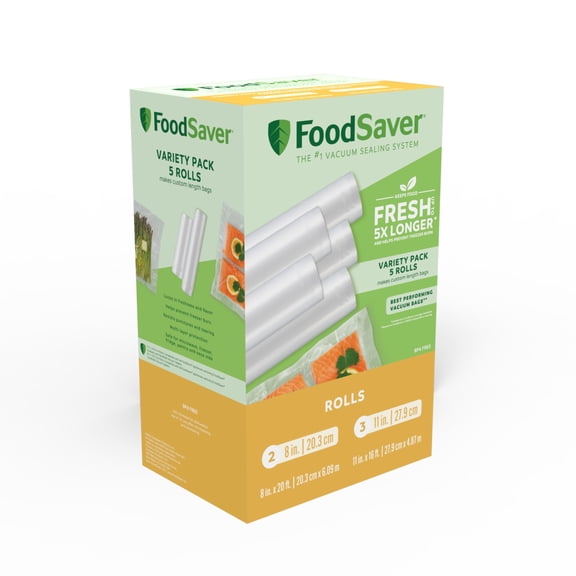FoodSaver 8" & 11" Vacuum Seal Rolls, Multi Pack