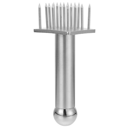 

NUOLUX 1Pc Practical Stainless Meat Tenderizer Needle Kitchen Steak Tenderizing Tool