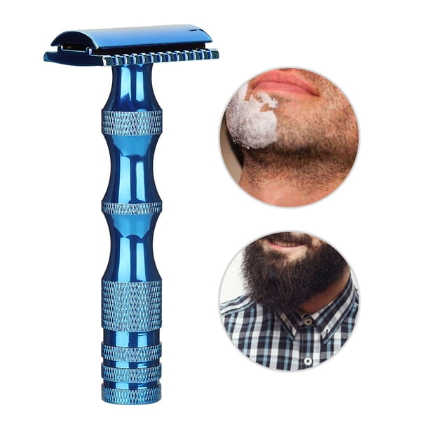 Maquinilla de afeitar BuyWeek Clásica Hombre Doble Hoja Antideslizante Gran Capacidad
