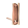 thumbnail image 3 of Coach Women's Long Zip Around Wallet (Crossgrain Leather, Shell Pink), 3 of 5