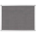 thumbnail image 1 of 36 x 48 in. Ayda Fabric Bulletin Board - Gray, 1 of 1