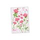 thumbnail image 2 of Pegatina de pared con diseño floral azul para decoración del hogar, ideal para restaurante. Rosa, 2 of 7