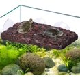 thumbnail image 1 of Turtle Basking Platform — Resin Dock with 3 Suction Cups for Aquatic Turtles, Frogs, Turtle Tank Accessory, 1 of 7