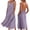 Purple, variant on Kukoosong Women's Adjustable Spaghetti Strap Midi Dress, Solid Color Loose Flowy Sleeveless Dress, V Neck Low Back Long Sundress with Side Pockets
