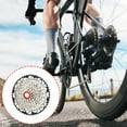 thumbnail image 2 of 10 Speed Cassette Sprocket Hollow Light Weight Bicycles Freewheel Replacement Road Bike Cassette Easy to Install, 2 of 17