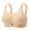 #172-Beige, variant on Women's Wireless Comfort Bra - Solid Color No Underwire Adjustable Shaping Breathable Bra Everyday Bra