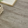 thumbnail image 6 of Roundhill Furniture 3-Piece Coffee Table Set, Coffee Table, Two End Tables, Weathered Gray and Beige, 6 of 12