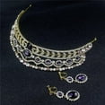 thumbnail image 2 of Bridal Jewelry Set Wedding Party Tiara Ear, 2 of 10